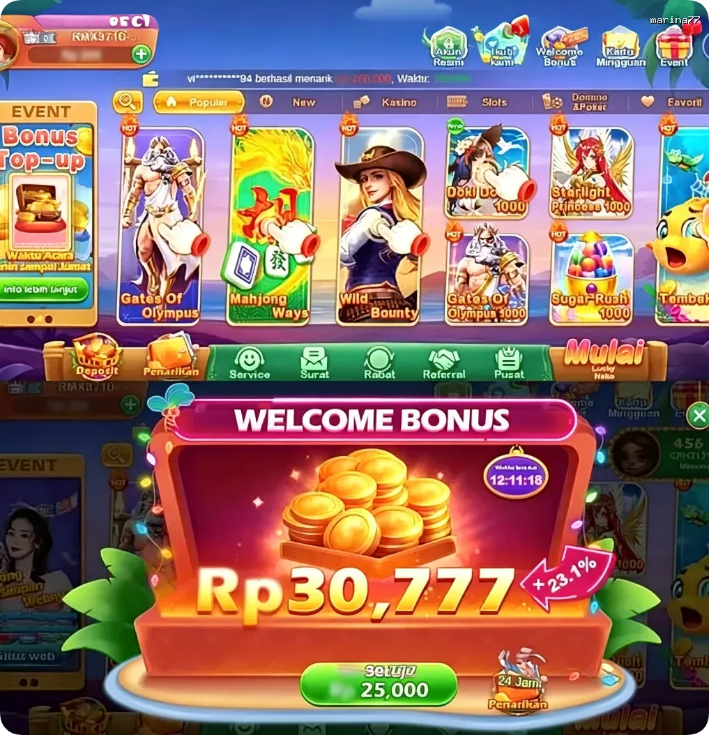 marina77 Resmi - Unduh APK